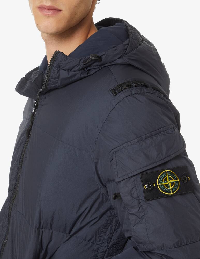 rinascente Stone Island Piumino crinkle - Blu