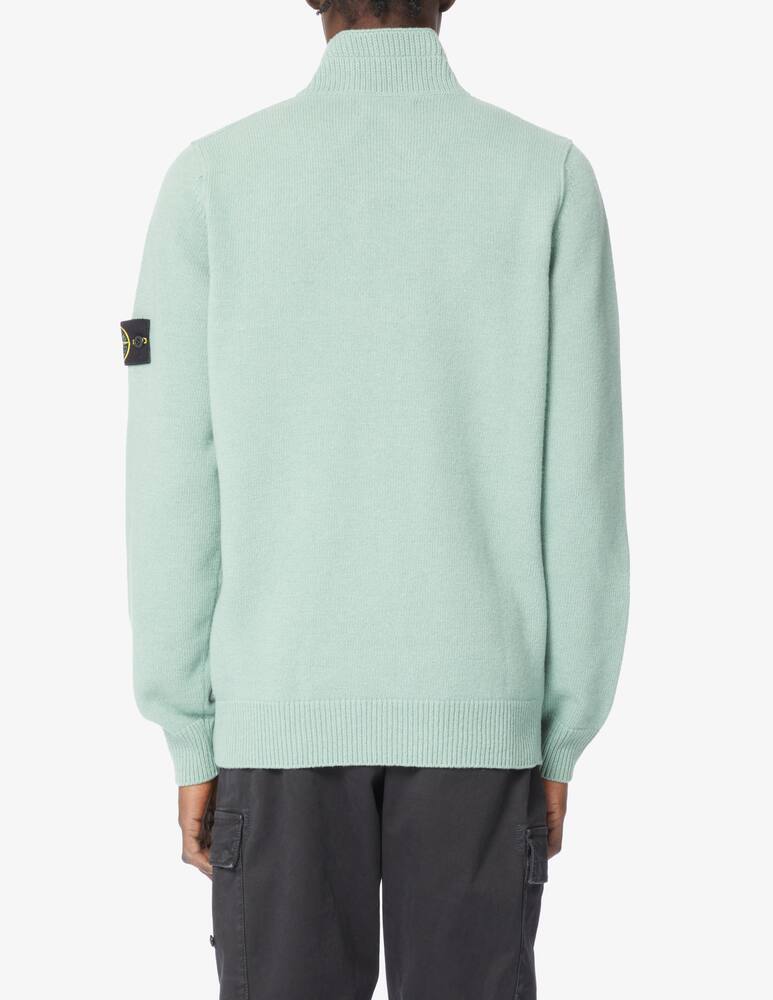 rinascente Stone Island Polo con bottoni in lana - Verde