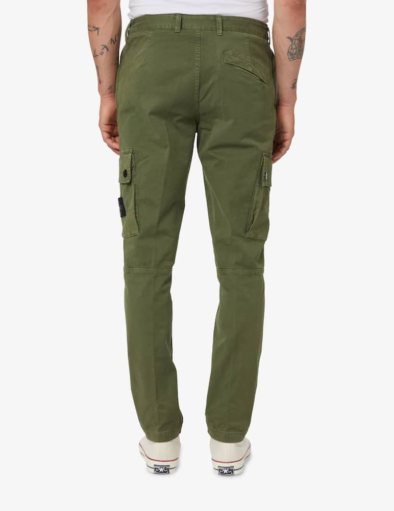 rinascente Stone Island Pantalone cargo twill - Verde