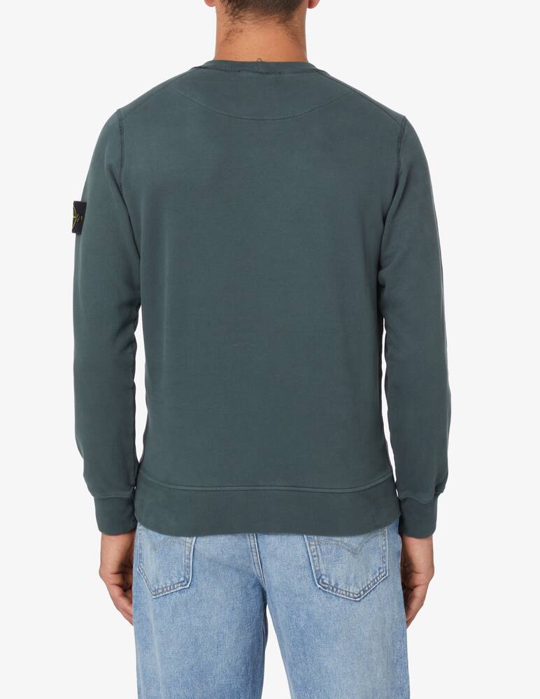 rinascente Stone Island Cotton roundneck sweatshirt - Green
