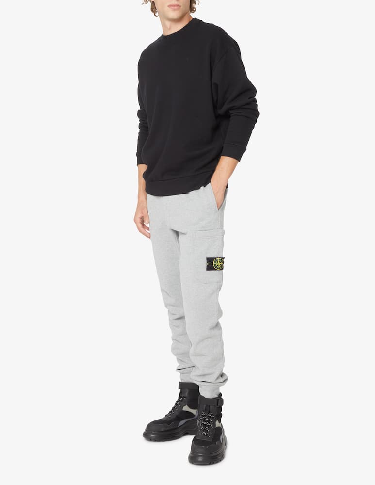 rinascente Stone Island Pantalone in felpa slim - Grigio