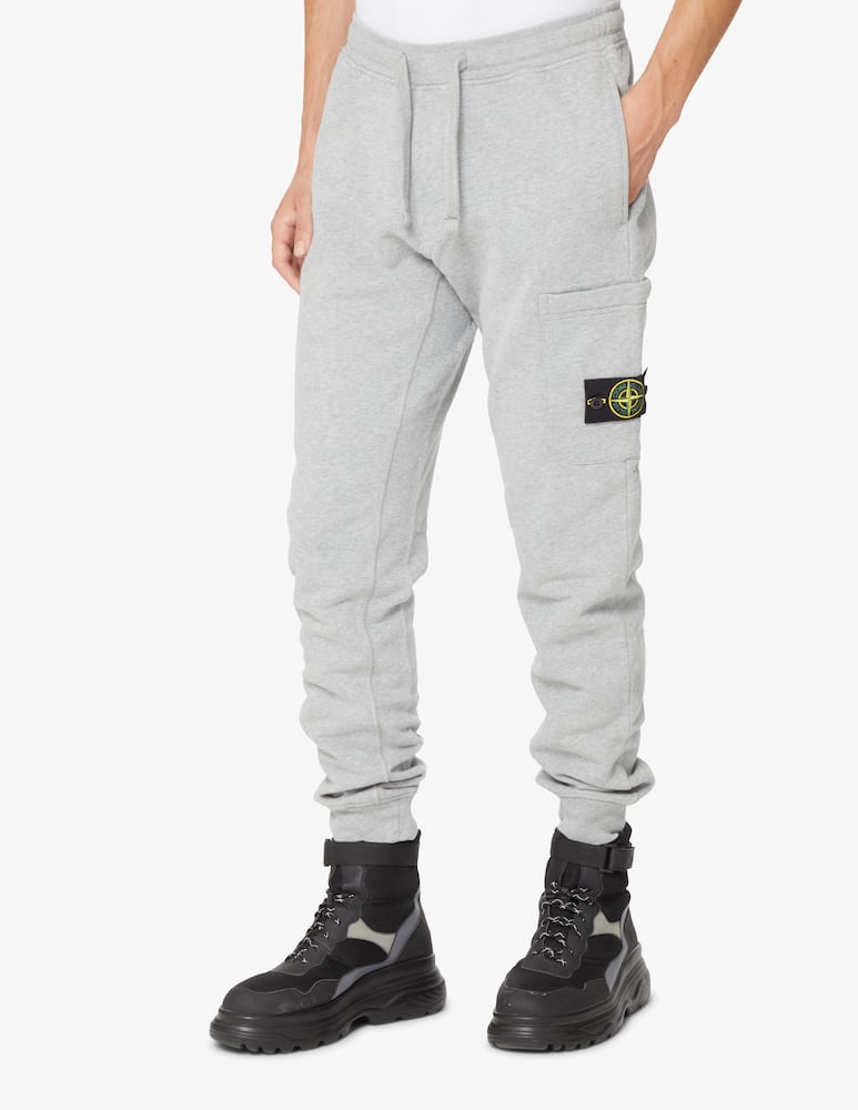 rinascente Stone Island Pantalone in felpa slim - Grigio