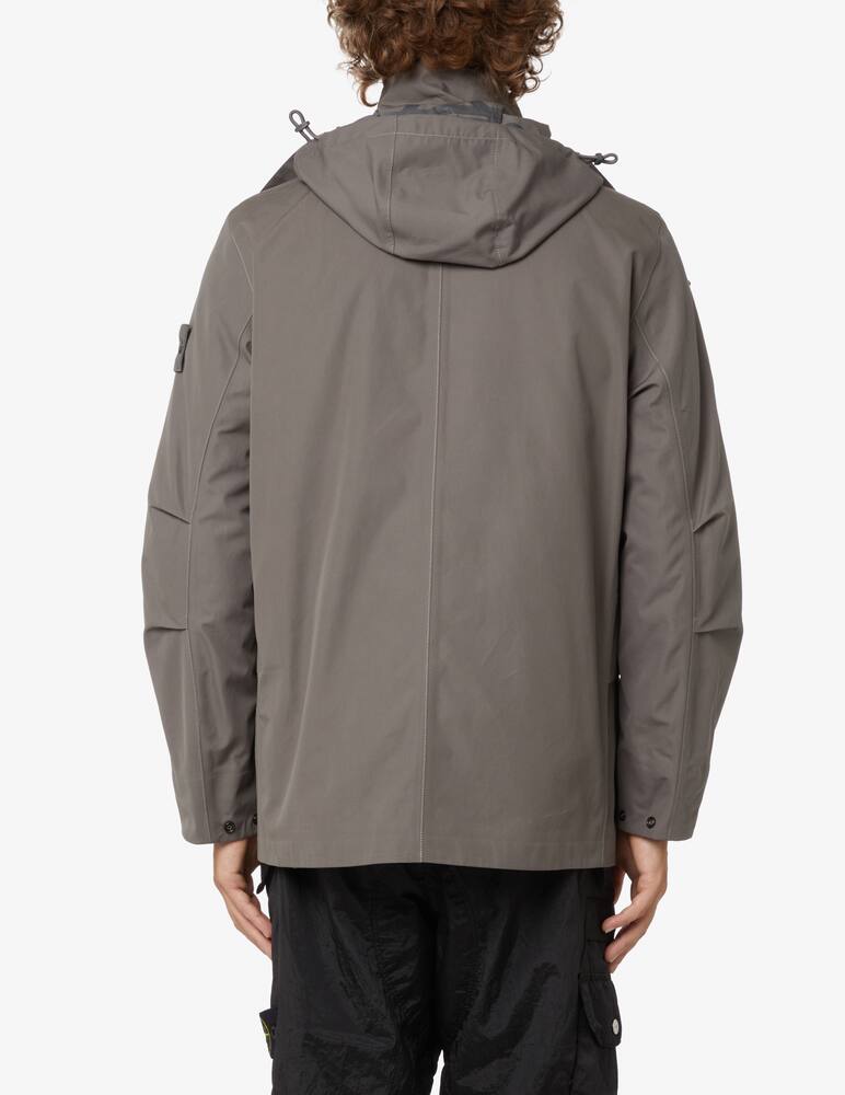 rinascente Stone Island Giacca field ghost con cappuccio - Grigio
