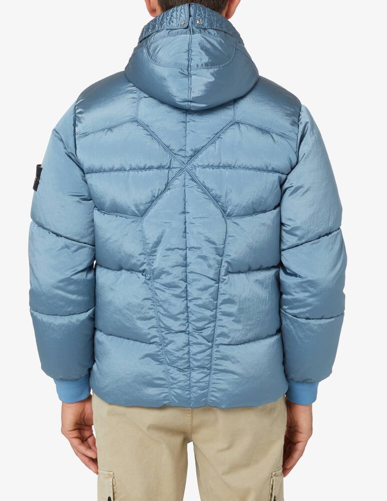 rinascente Stone Island Nylon metal puffer jacket - Blue
