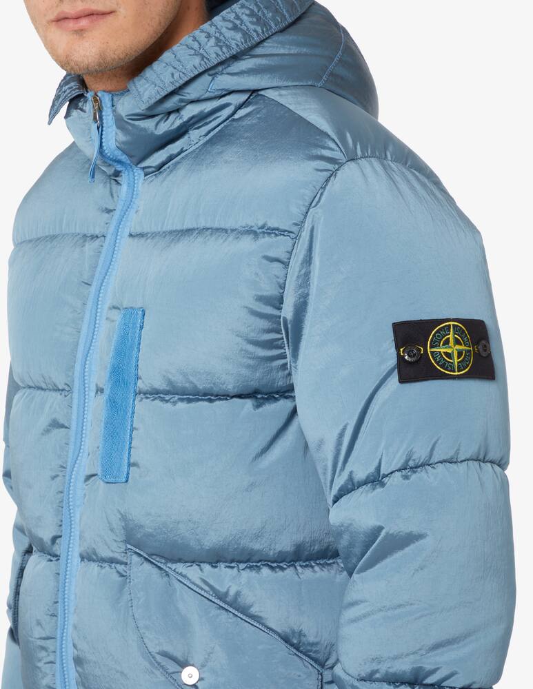 rinascente Stone Island Nylon metal puffer jacket - Blue