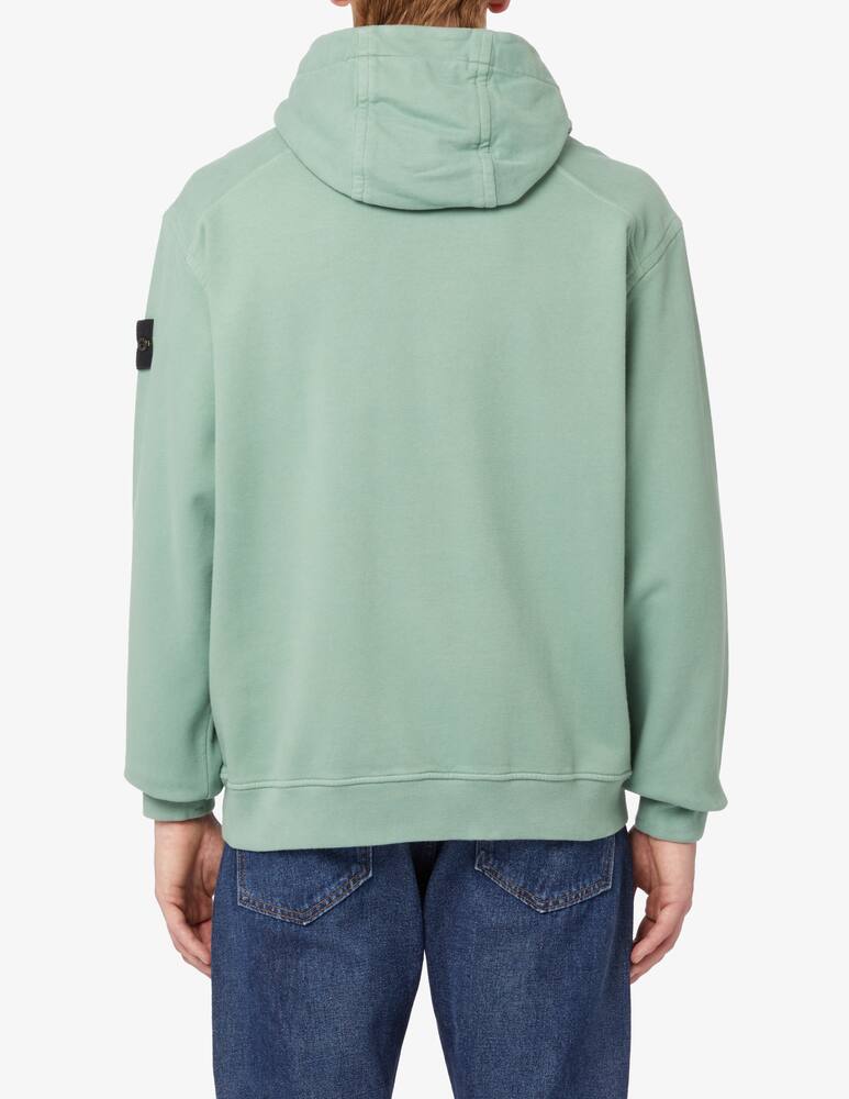 rinascente Stone Island Back new logo hoodie - Green