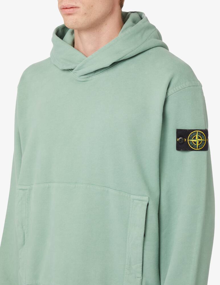 rinascente Stone Island Back new logo hoodie - Green