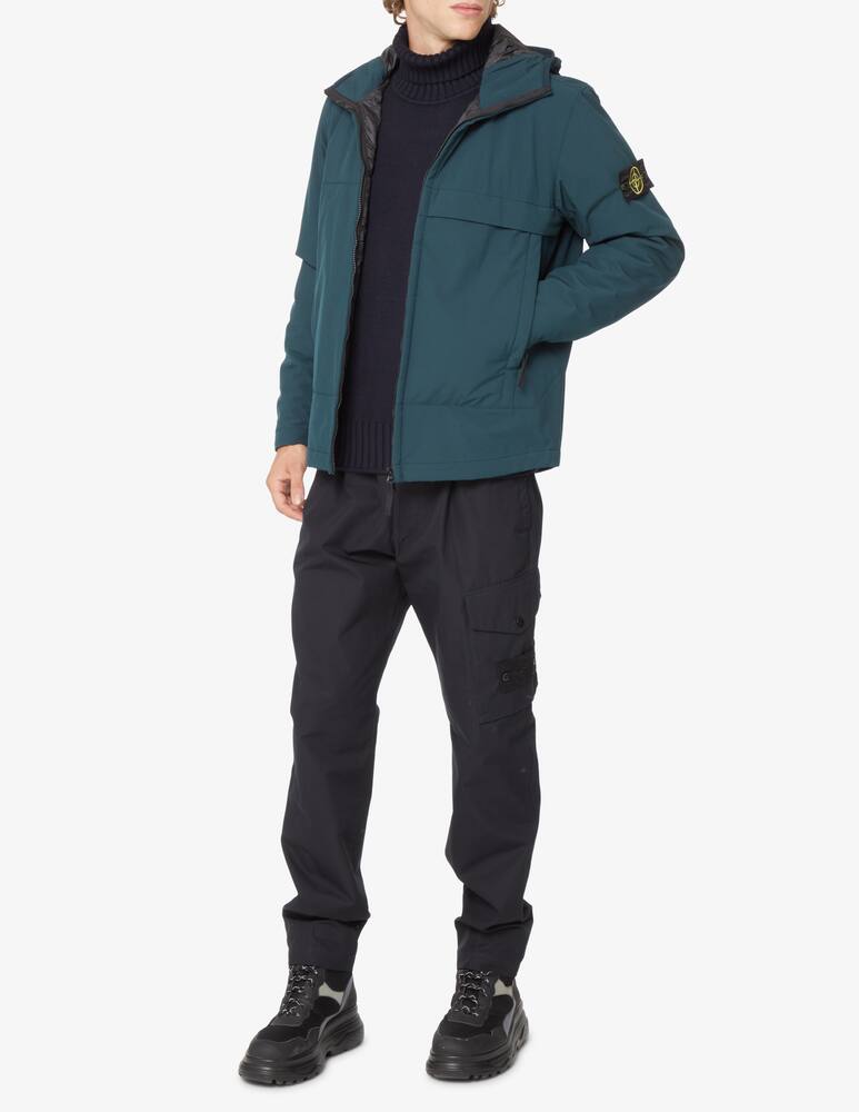 rinascente Stone Island Softshell primaloft jacket - Blue
