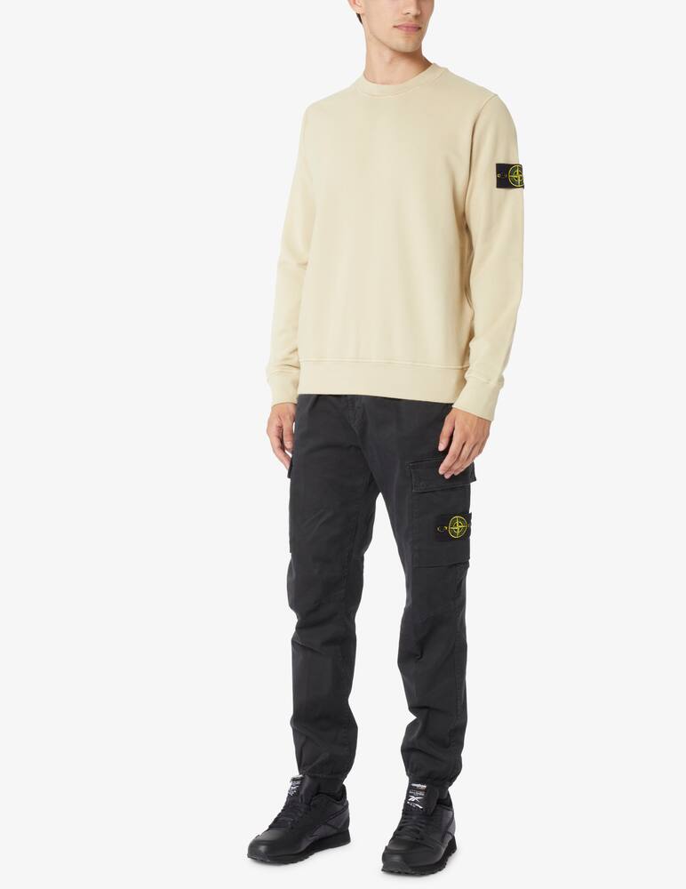 rinascente Stone Island Cotton roundneck sweatshirt - Beige