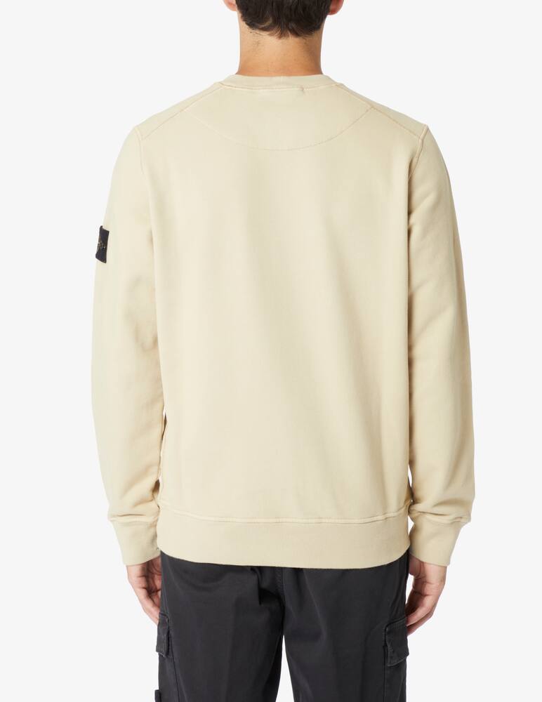 rinascente Stone Island Cotton roundneck sweatshirt - Beige