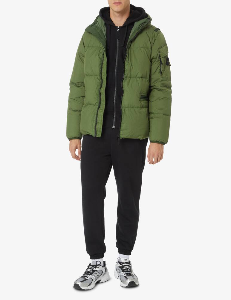 rinascente Stone Island Crinkle down jacket - Green