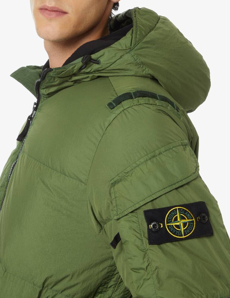 rinascente Stone Island Crinkle down jacket - Green
