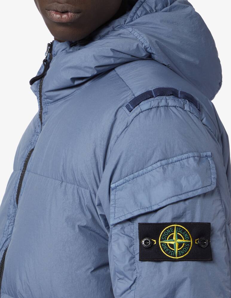 rinascente Stone Island Crinkle down jacket - Blue