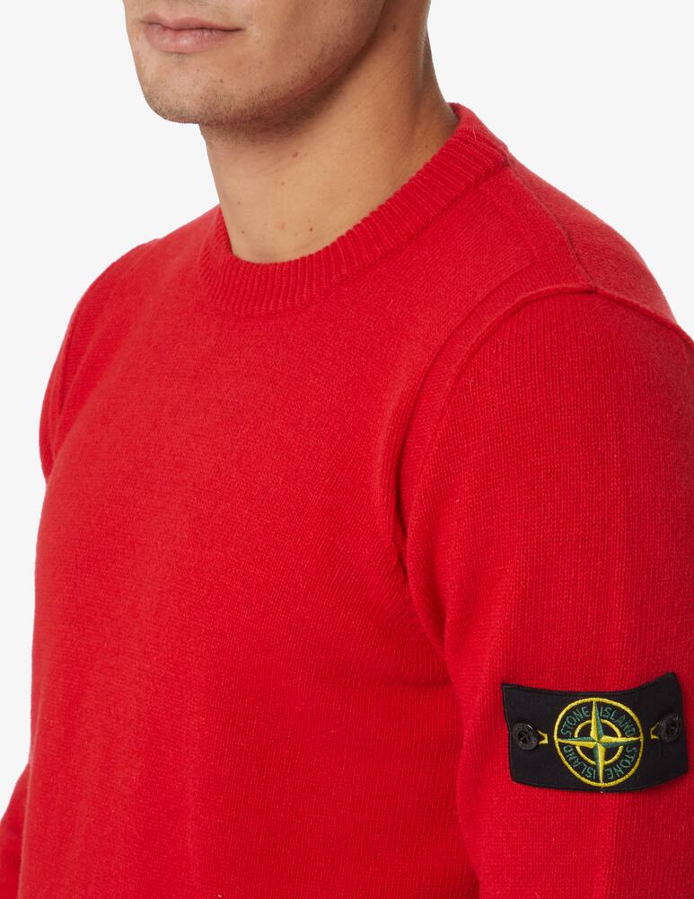 rinascente Stone Island Maglia girocollo in lana  - Rosso
