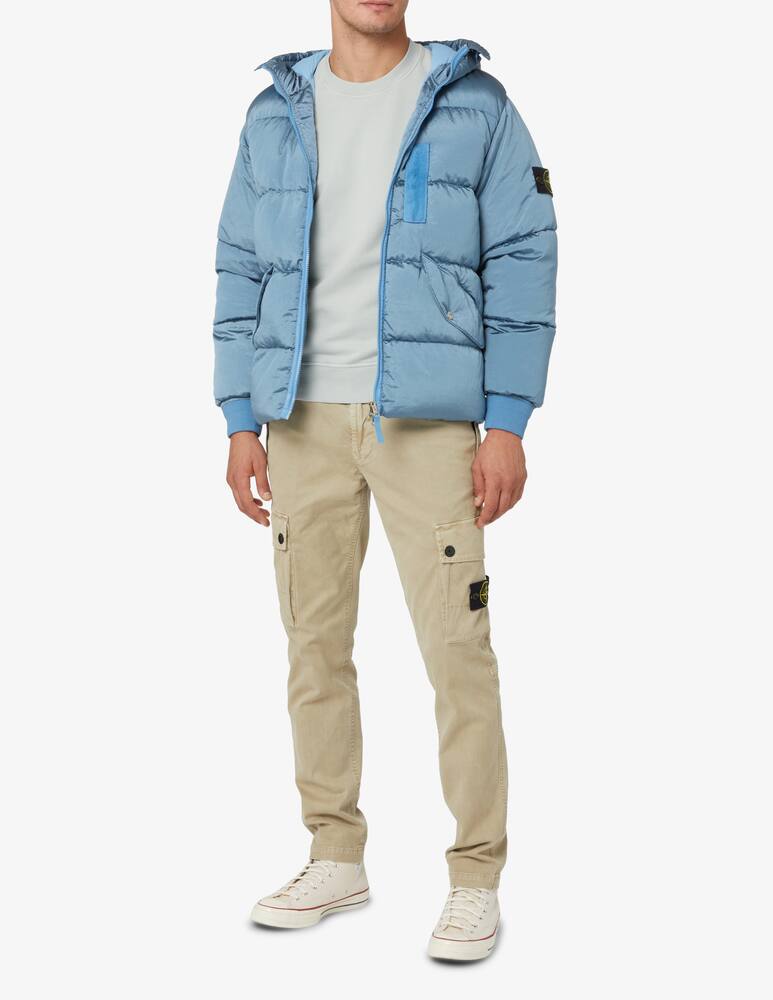 rinascente Stone Island Felpa girocollo in cotone - Grigio