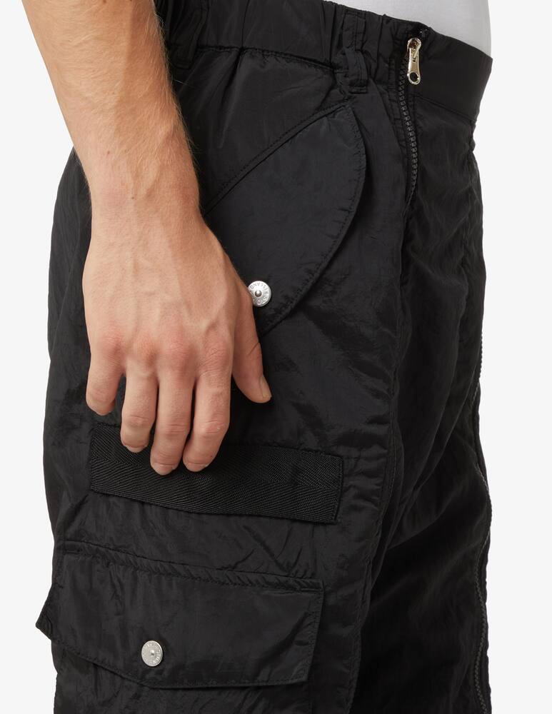 rinascente Stone Island Pantalone jogger metal in nylon - Nero