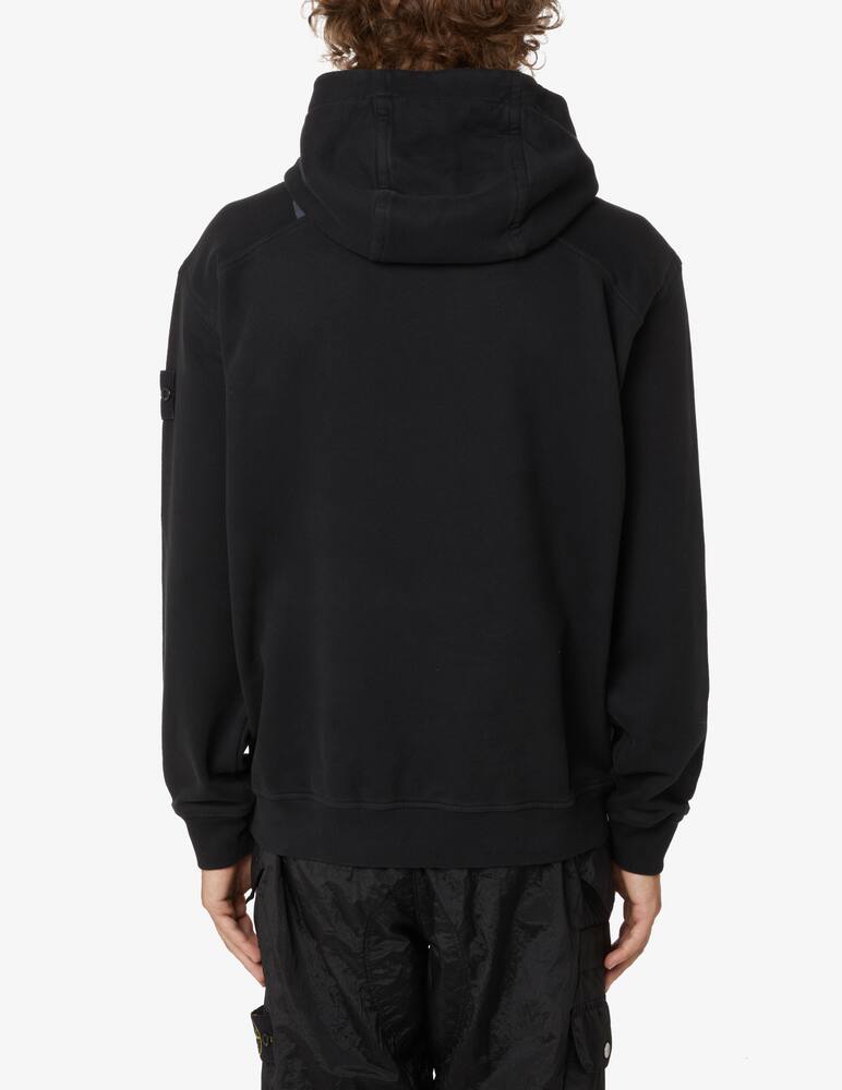 rinascente Stone Island Felpa con cappuccio con logo retro new - Nero
