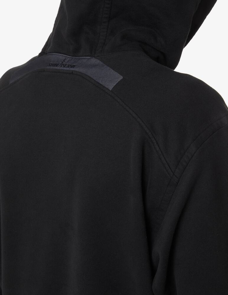 rinascente Stone Island Felpa con cappuccio con logo retro new - Nero