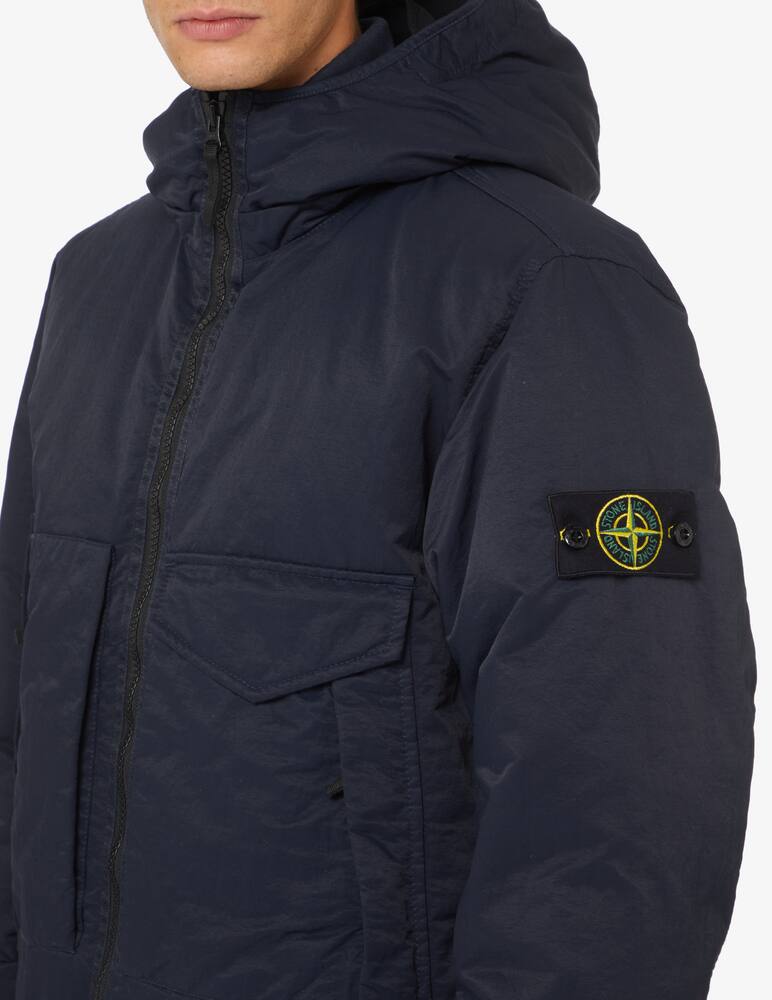 rinascente Stone Island Nylon twill opaque jacket - Blue