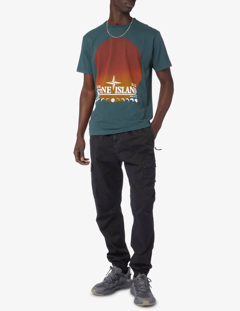 rinascente Stone Island Maglietta manica corta eclissi - Verde