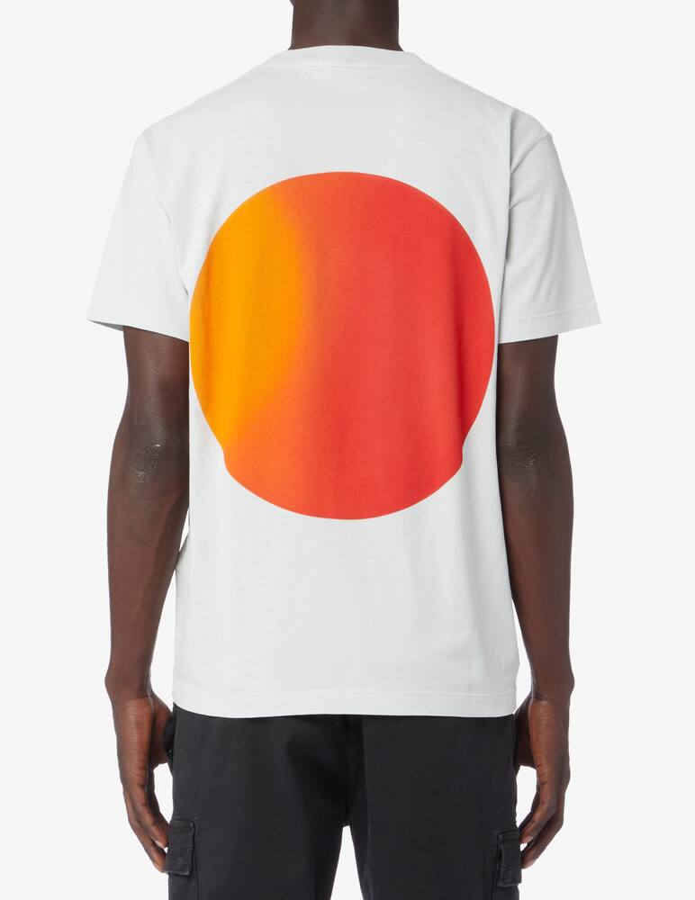 rinascente Stone Island Maglietta manica corta eclissi - Bianco