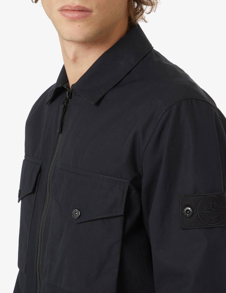 rinascente Stone Island Ghost overshirt - Black