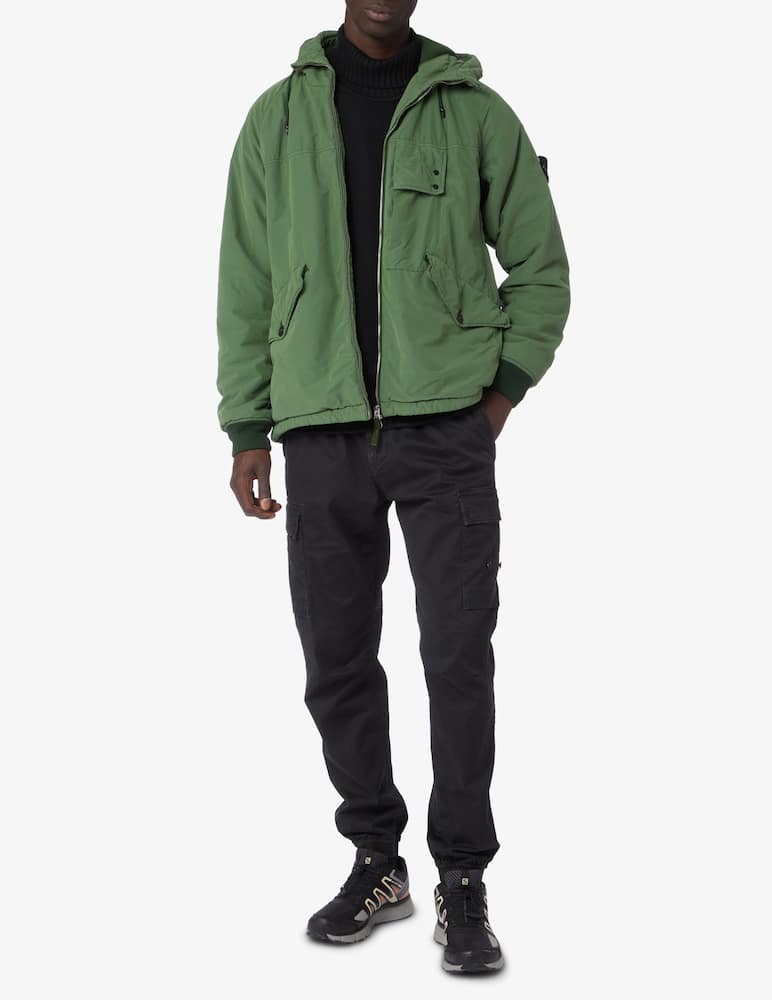 rinascente Stone Island Giacca david light micropile - Verde