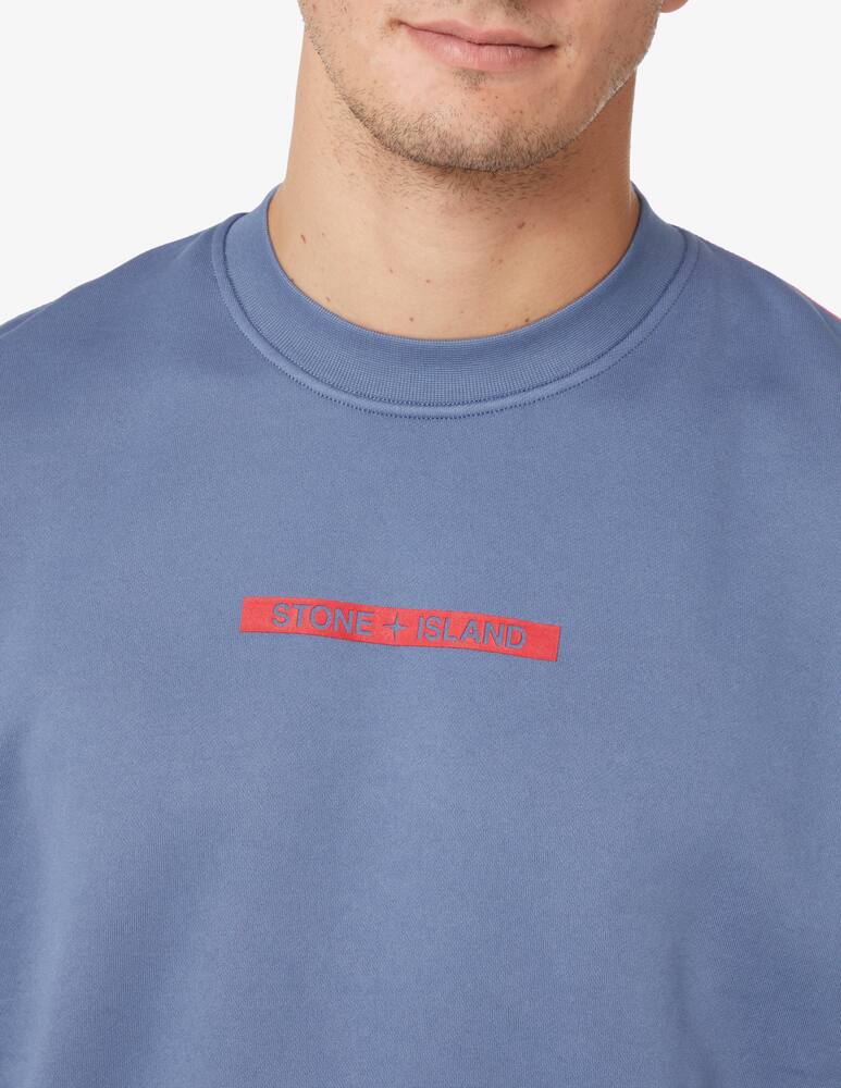 rinascente Stone Island Eco roundneck sweater - Blue