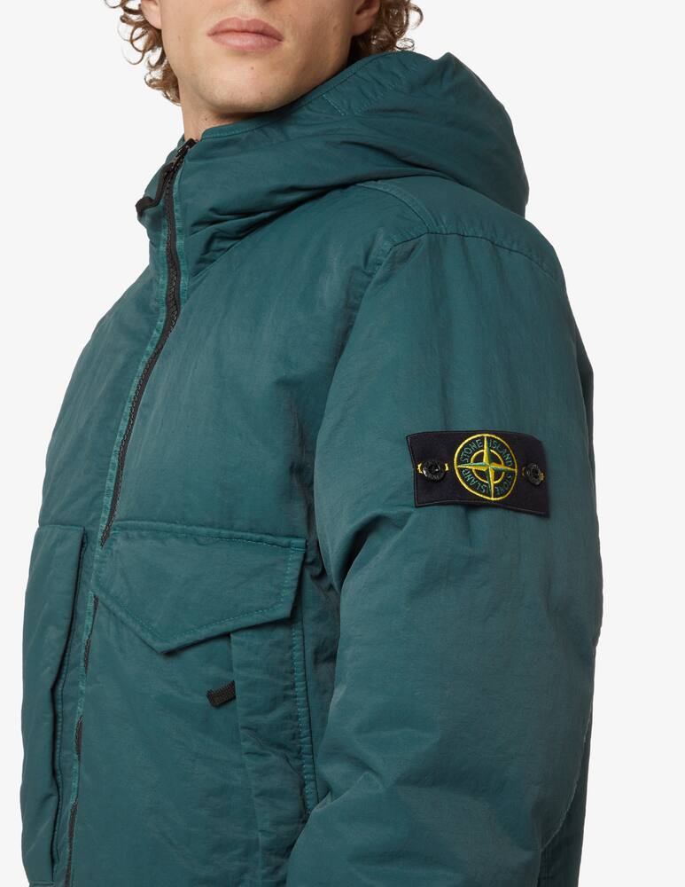 rinascente Stone Island Nylon twill opaque jacket - Green