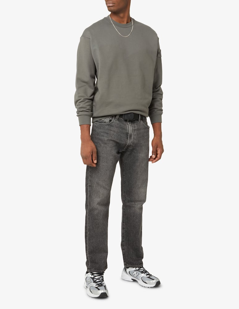 rinascente Stone Island Ghost crew-neck sweatshirt - Grey