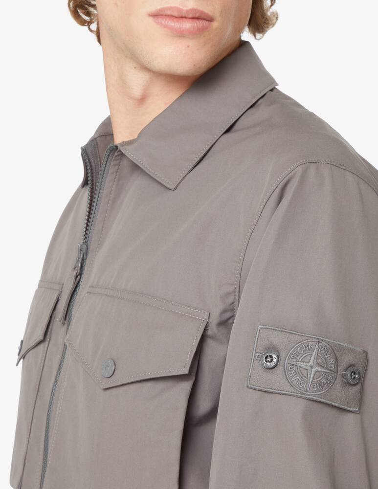rinascente Stone Island Ghost overshirt - Grey