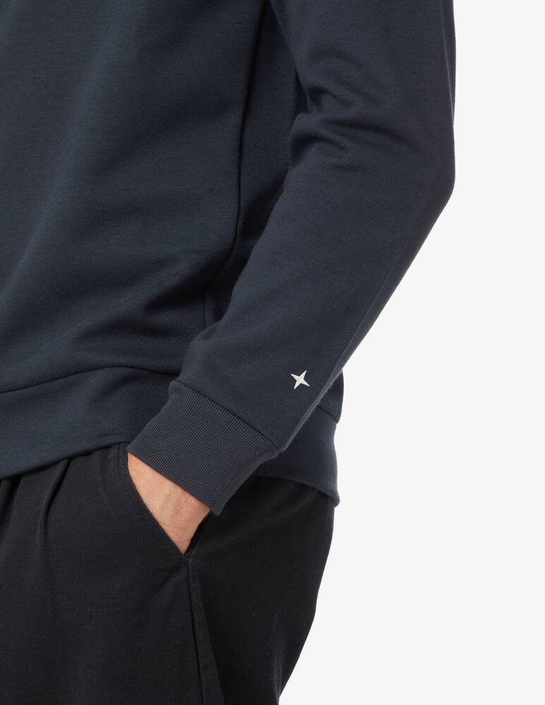 rinascente Stone Island Felpa girocollo stellina - Blu