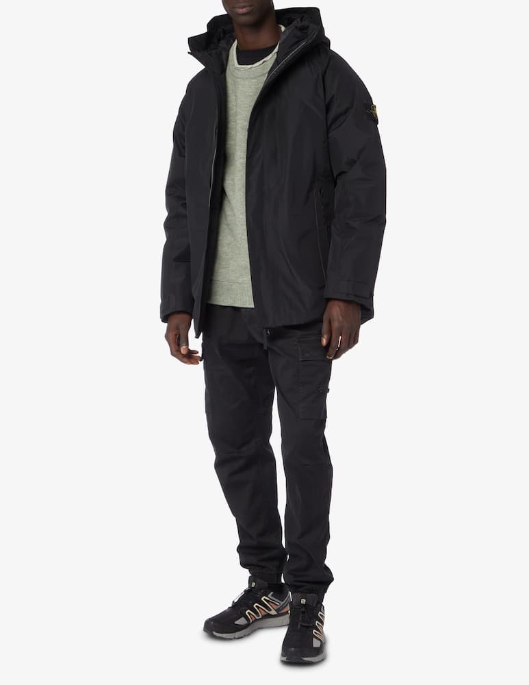 rinascente Stone Island Maglia girocollo garzata - Grigio