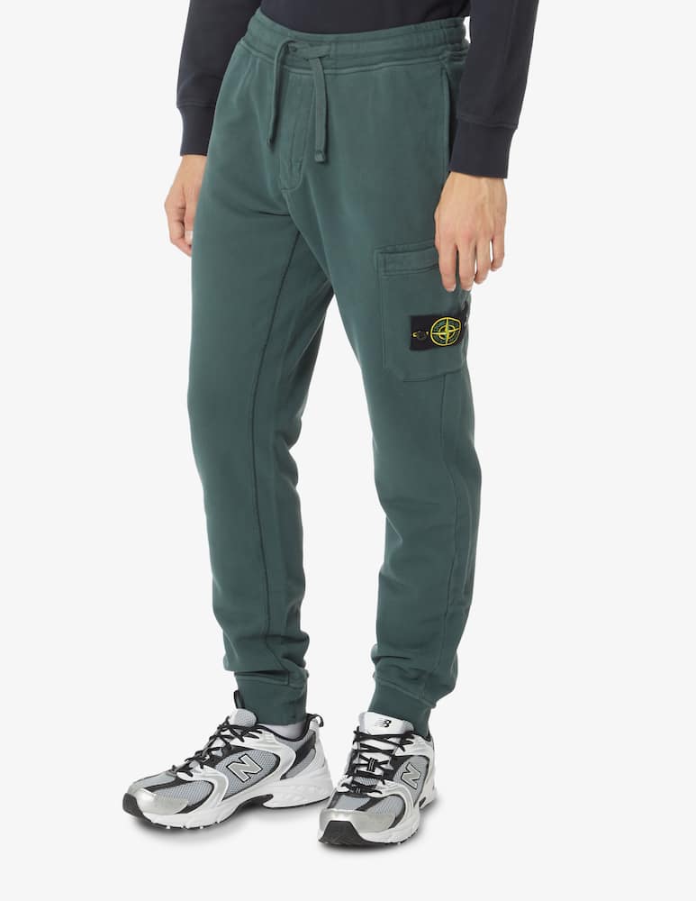 rinascente Stone Island Pantalone in felpa slim - Verde