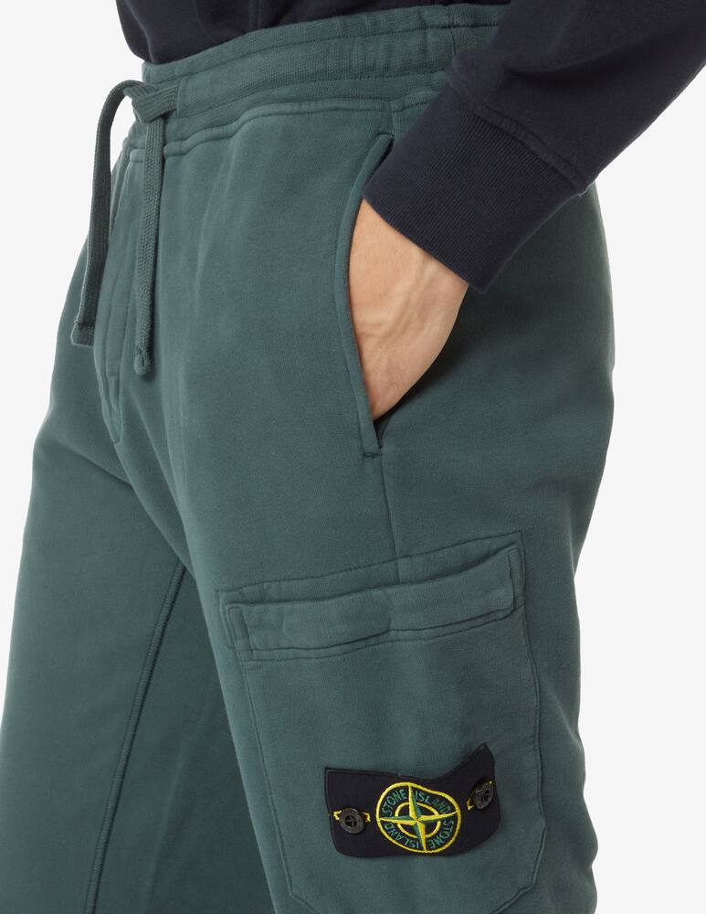rinascente Stone Island Pantalone in felpa slim - Verde