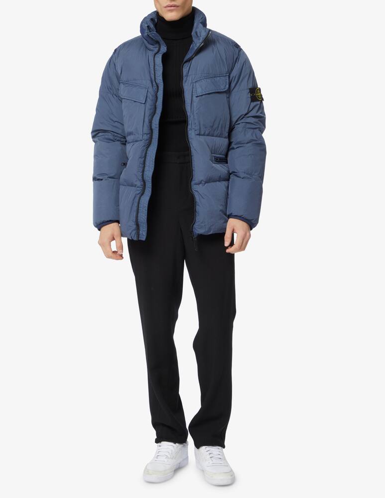 rinascente Stone Island Giacca field crinkle - Blu