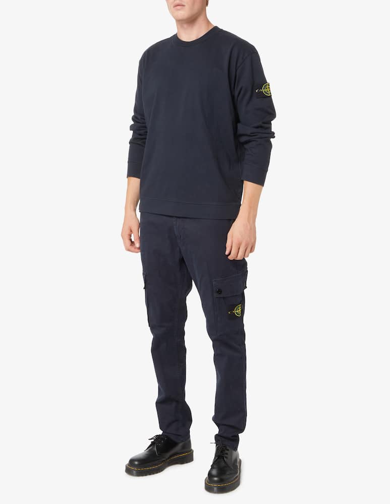 rinascente Stone Island Felpa girocollo leggera - Blu