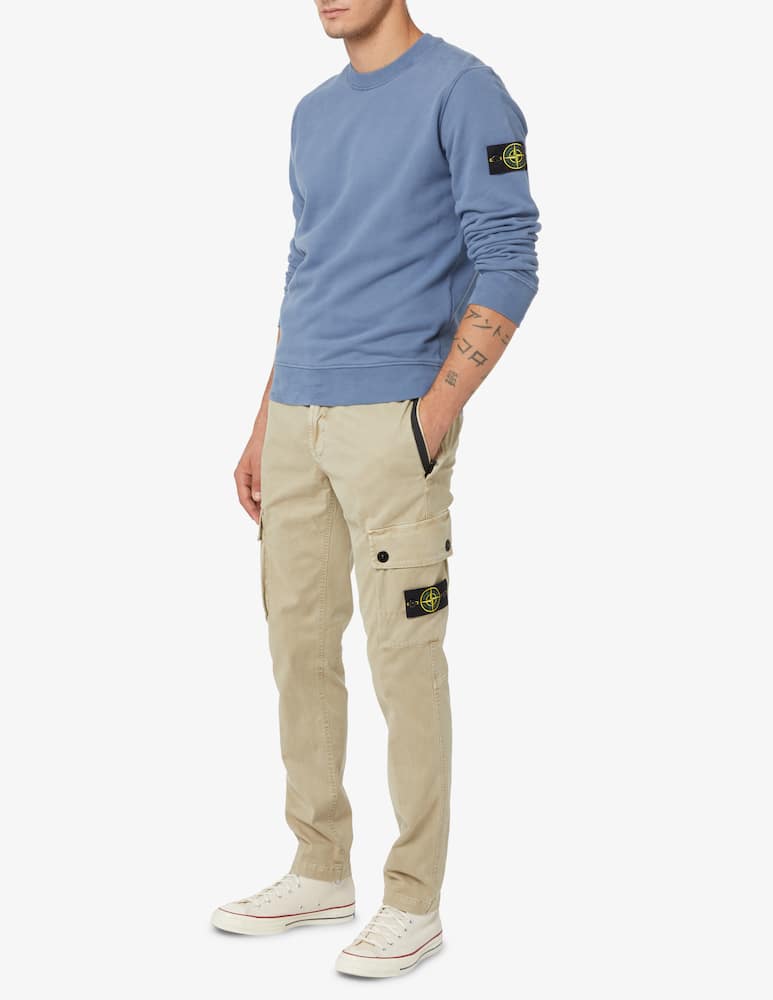 Stone Island Cargo twill trousers - Beige - picture 1 Stone Island Cargo twill trousers - Beige - picture 1