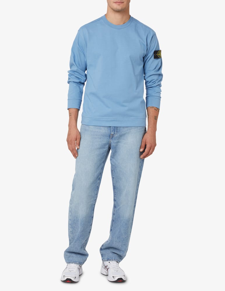 rinascente Stone Island Light crew-neck sweatshirt - Blue