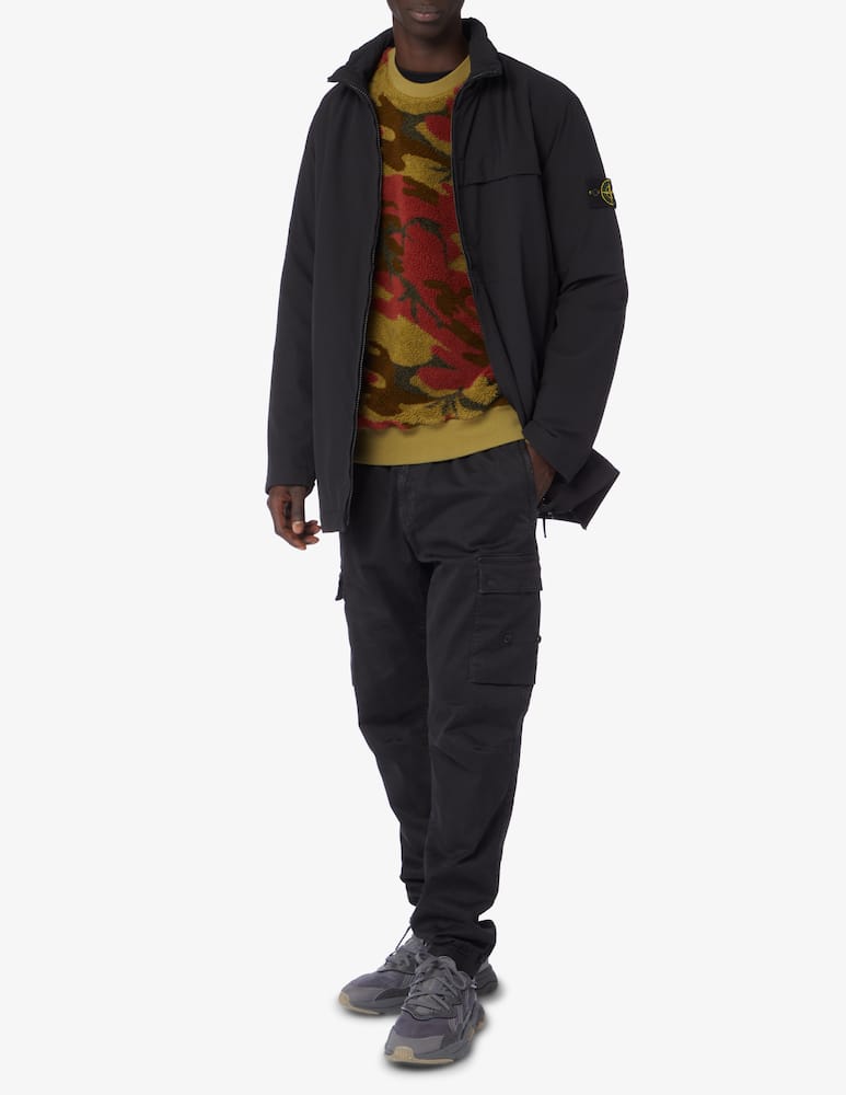 rinascente Stone Island Giacca softshell lunga primaloft - Nero