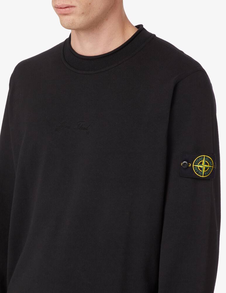 rinascente Stone Island Felpa girocollo 40 anni - Nero