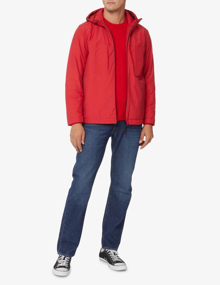 rinascente Stone Island Small star jacket with hood - Red