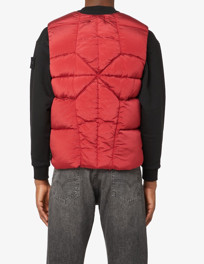 rinascente Stone Island Smanicato in nylon metal - Rosso