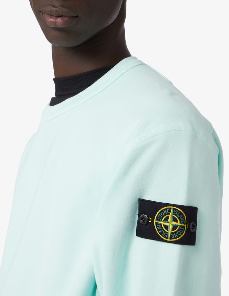 rinascente Stone Island Back new logo roundneck sweater - Green