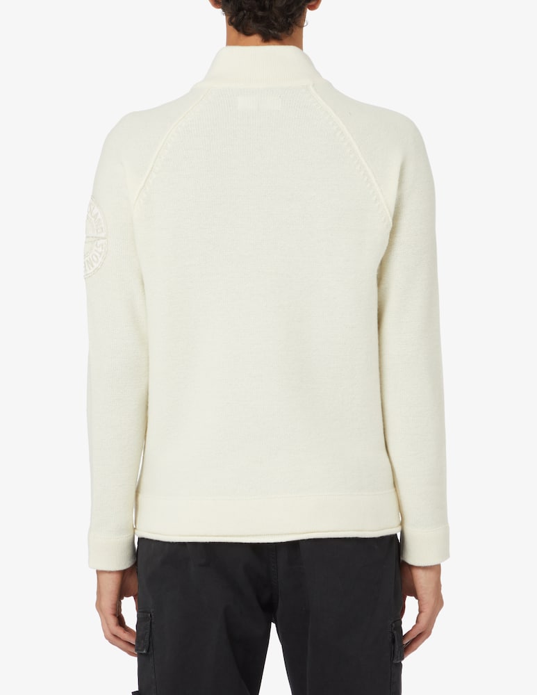 rinascente Stone Island Maglia girocollo new - Bianco