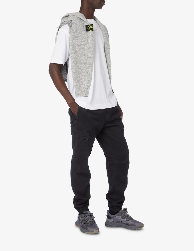 rinascente Stone Island Maglietta manica anniversario 40 - Bianco