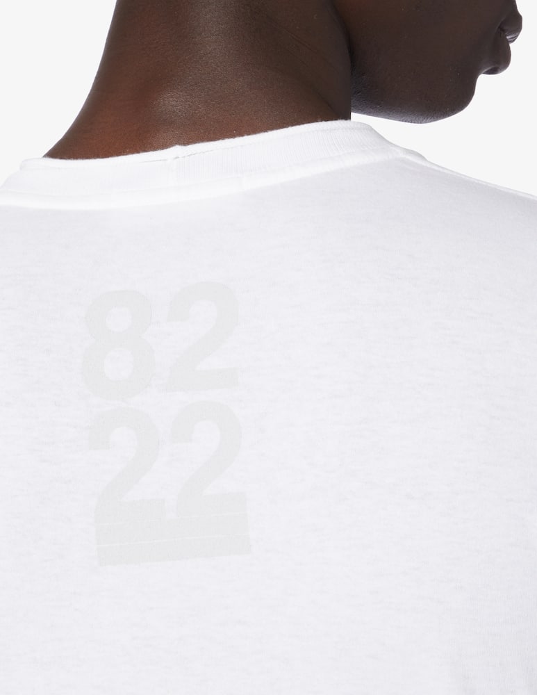 rinascente Stone Island Maglietta manica anniversario 40 - Bianco