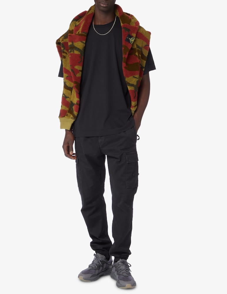 rinascente Stone Island Maglietta manica anniversario 40 - Nero