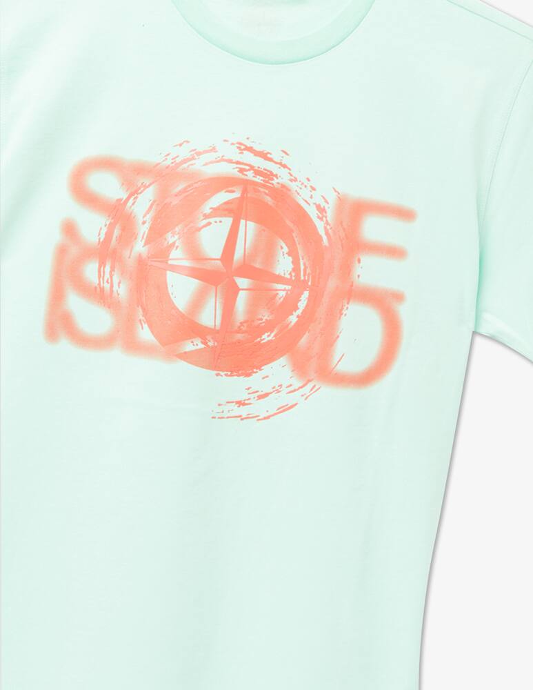 rinascente Stone Island Junior Maglietta in cotone