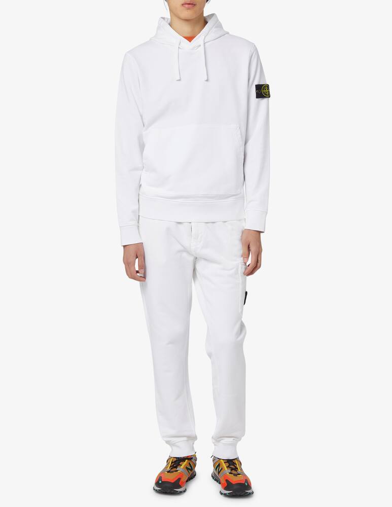 rinascente Stone Island Felpa in cotone con cappuccio 